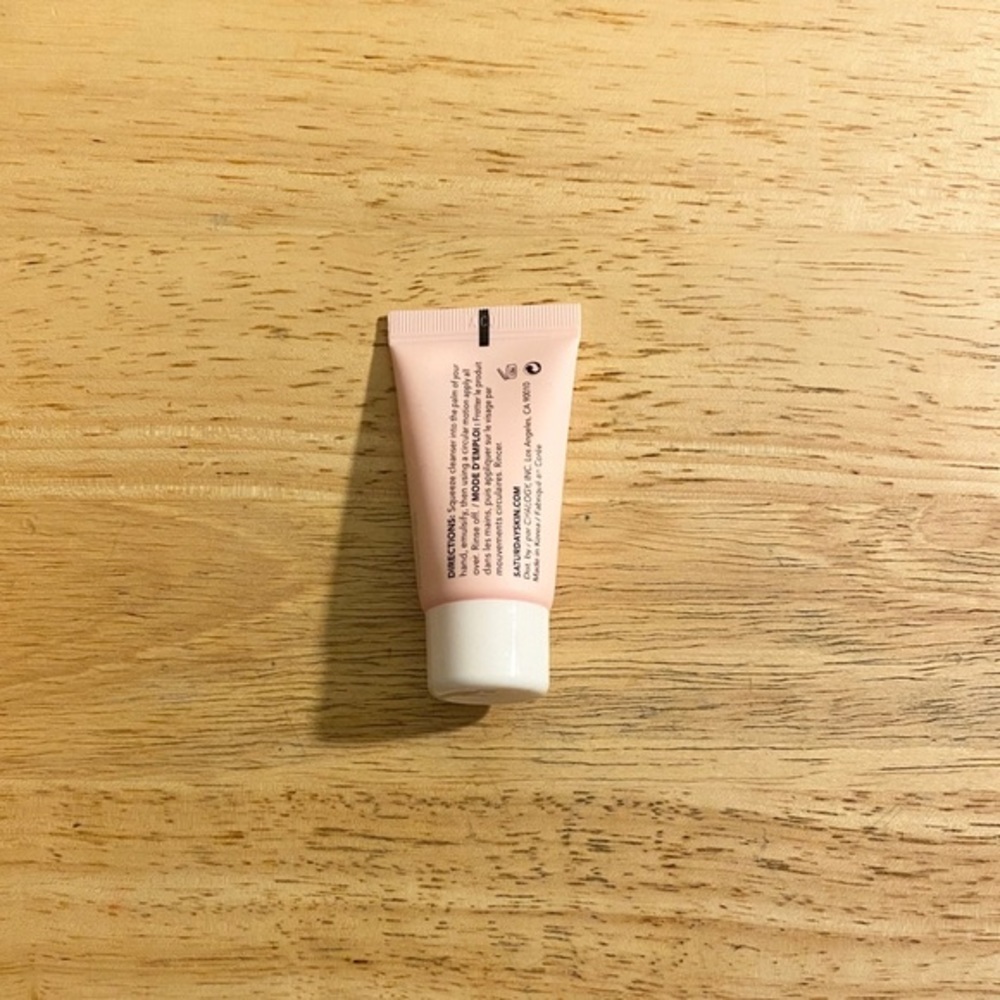 🎀2/20🎀 15 ML Saturday Skin Rise + Shine Face Cleanser Mini - Picture 5 of 7